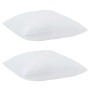 Duvet con Almohadas Argyle 3 pcs Blanco 240 x 200 cm Microfibra