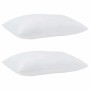 Duvet con Almohadas Argyle 3 pcs Blanco 240 x 200 cm Microfibra