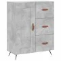 Aparador alto madera contrachapada gris hormigón 69,5x34x180 cm de vidaXL, Aparadores - Ref: Foro24-3189993, Precio: 140,95 €...