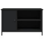 Möbel für TV aus schwarzem Sperrholz 80x40x50 cm von vidaXL, TV-Möbel - Ref: Foro24-832768, Preis: 58,76 €, Rabatt: %