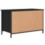 Möbel für TV aus schwarzem Sperrholz 80x40x50 cm von vidaXL, TV-Möbel - Ref: Foro24-832768, Preis: 58,76 €, Rabatt: %