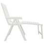 Weiße Plastikliege von vidaXL, Liegen - Ref: Foro24-364705, Preis: 82,23 €, Rabatt: %