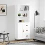 Hohes Sideboard Sperrholz weiß 69,5x34x180 cm von vidaXL, Sideboards - Ref: Foro24-3189989, Preis: 145,04 €, Rabatt: %