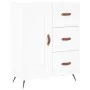 Hohes Sideboard Sperrholz weiß 69,5x34x180 cm von vidaXL, Sideboards - Ref: Foro24-3189989, Preis: 145,04 €, Rabatt: %