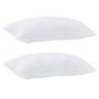Duvet con Almohadas Argyle 3 pcs Blanco 240 x 200 cm Microfibra