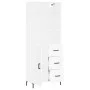 Aparador alto madera contrachapada blanco 69,5x34x180 cm de vidaXL, Aparadores - Ref: Foro24-3190021, Precio: 151,25 €, Descu...