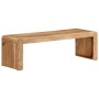 Soporte de TV madera maciza de acacia 110x33x33 cm en Muebles TV | Comprar online en Foro24