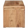 Soporte de TV madera maciza de acacia 110x33x33 cm en Muebles TV | Comprar online en Foro24