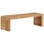 Soporte de TV madera maciza de acacia 110x33x33 cm en Muebles TV | Comprar online en Foro24