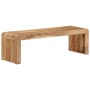 Soporte de TV madera maciza de acacia 110x33x33 cm en Muebles TV | Comprar online en Foro24