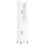Aparador alto madera contrachapada blanco 34,5x34x180 cm by vidaXL, Sideboards - Ref: Foro24-3199489, Price: 118,93 €, Discou...