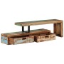 Mueble de TV (118-200) x 30x40 cm Madera maciza reciclada