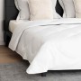 Duvet con Almohadas Argyle 3 pcs Blanco 200 x 220 cm Microfibra