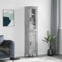 Gray concrete plywood sideboard 34.5x34x180 cm by vidaXL, Sideboards - Ref: Foro24-3199493, Price: 104,74 €, Discount: %