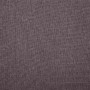 Sofá de 3 plazas de tela color gris taupe