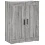 Aparador alto madera contrachapada gris sonoma 69,5x34x180 cm de vidaXL, Aparadores - Ref: Foro24-3200079, Precio: 127,58 €, ...