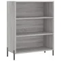 Aparador alto madera contrachapada gris sonoma 69,5x34x180 cm de vidaXL, Aparadores - Ref: Foro24-3200079, Precio: 127,58 €, ...