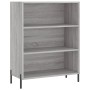 Hohes Sideboard aus sonomagrauem Sperrholz, 69,5 x 34 x 180 cm von vidaXL, Sideboards - Ref: Foro24-3200079, Preis: 129,03 €,...