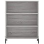 Hohes Sideboard aus sonomagrauem Sperrholz, 69,5 x 34 x 180 cm von vidaXL, Sideboards - Ref: Foro24-3200079, Preis: 129,03 €,...