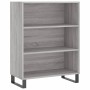 Tall gray Sonoma plywood sideboard 69.5x34x180 cm by vidaXL, Sideboards - Ref: Foro24-3200095, Price: 126,99 €, Discount: %