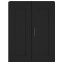 Hohes Sideboard Sperrholz schwarz 69,5x34x180 cm von vidaXL, Sideboards - Ref: Foro24-3200074, Preis: 144,97 €, Rabatt: %