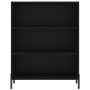 Aparador alto madera contrachapada negro 69,5x34x180 cm de vidaXL, Aparadores - Ref: Foro24-3200074, Precio: 144,97 €, Descue...