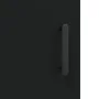 Tall black plywood sideboard 69.5x34x180 cm by vidaXL, Sideboards - Ref: Foro24-3200074, Price: 141,18 €, Discount: %