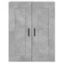 Aparador alto madera contrachapada gris hormigón 69,5x34x180 cm de vidaXL, Aparadores - Ref: Foro24-3200077, Precio: 123,94 €...