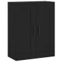 Aparador alto madera contrachapada negro 69,5x34x180 cm de vidaXL, Aparadores - Ref: Foro24-3200090, Precio: 142,77 €, Descue...