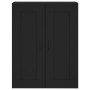 Hohes schwarzes Sperrholz-Sideboard 69,5 x 34 x 180 cm von vidaXL, Sideboards - Ref: Foro24-3200082, Preis: 134,71 €, Rabatt: %