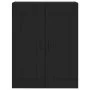 Hohes schwarzes Sperrholz-Sideboard 69,5 x 34 x 180 cm von vidaXL, Sideboards - Ref: Foro24-3200082, Preis: 137,04 €, Rabatt: %