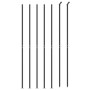 Wire fence with anthracite gray flange 1.8x10 m by vidaXL, fence panels - Ref: Foro24-153989, Price: 106,89 €, Discount: %