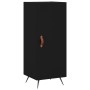 Aparador de madera contrachapada negro 34,5x34x180 cm de vidaXL, Aparadores - Ref: Foro24-3199146, Precio: 102,33 €, Descuent...
