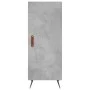 Sideboard aus grauem Betonsperrholz 34,5x34x180 cm von vidaXL, Sideboards - Ref: Foro24-3199149, Preis: 99,50 €, Rabatt: %