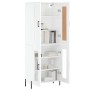 Hohes Sideboard Sperrholz weiß 69,5x34x180 cm von vidaXL, Sideboards - Ref: Foro24-3199625, Preis: 158,40 €, Rabatt: %