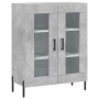 Aparador alto madera contrachapada gris hormigón 69,5x34x180 cm by vidaXL, Sideboards - Ref: Foro24-3199629, Price: 151,96 €,...