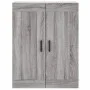 Tall gray Sonoma plywood sideboard 69.5x34x180 cm by vidaXL, Sideboards - Ref: Foro24-3199631, Price: 154,72 €, Discount: %