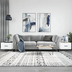 Couchtische, 2 Stück, weißes Holzwerkstoff, 50 x 50 x 40 cm von vidaXL, Couchtisch - Ref: Foro24-829381, Preis: 65,00 €, Raba...