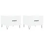 Coffee tables 2 pcs white engineered wood 50x50x40 cm by vidaXL, Coffee table - Ref: Foro24-829381, Price: 65,00 €, Discount: %