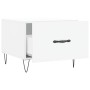 Couchtische, 2 Stück, weißes Holzwerkstoff, 50 x 50 x 40 cm von vidaXL, Couchtisch - Ref: Foro24-829381, Preis: 65,55 €, Raba...