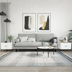 Couchtische, 2 Stück, weißes Holzwerkstoff, 50 x 50 x 40 cm von vidaXL, Couchtisch - Ref: Foro24-829429, Preis: 71,97 €, Raba...