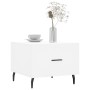 Couchtische, 2 Stück, weißes Holzwerkstoff, 50 x 50 x 40 cm von vidaXL, Couchtisch - Ref: Foro24-829429, Preis: 72,59 €, Raba...