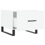Couchtische, 2 Stück, weißes Holzwerkstoff, 50 x 50 x 40 cm von vidaXL, Couchtisch - Ref: Foro24-829445, Preis: 75,09 €, Raba...