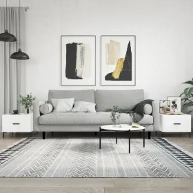 Couchtische, 2 Stück, weißes Holzwerkstoff, 50 x 50 x 40 cm von vidaXL, Couchtisch - Ref: Foro24-829397, Preis: 64,99 €, Raba...