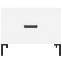 Coffee tables 2 pcs white engineered wood 50x50x40 cm by vidaXL, Coffee table - Ref: Foro24-829397, Price: 65,57 €, Discount: %