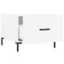 Coffee tables 2 pcs white engineered wood 50x50x40 cm by vidaXL, Coffee table - Ref: Foro24-829397, Price: 65,57 €, Discount: %