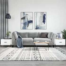 Coffee tables 2 pcs white engineered wood 50x50x40 cm by vidaXL, Coffee table - Ref: Foro24-829413, Price: 75,09 €, Discount: %