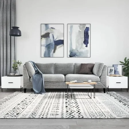 Coffee tables 2 pcs white engineered wood 50x50x40 cm by vidaXL, Coffee table - Ref: Foro24-829413, Price: 75,07 €, Discount: %