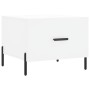 Mesas de centro 2 uds madera de ingeniería blanco 50x50x40 cm de vidaXL, Mesas de centro - Ref: Foro24-829413, Precio: 75,69 €