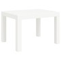 Weißer PP-Gartentisch 59x47x40 cm von vidaXL, Gartentische - Ref: Foro24-364728, Preis: 40,11 €, Rabatt: %